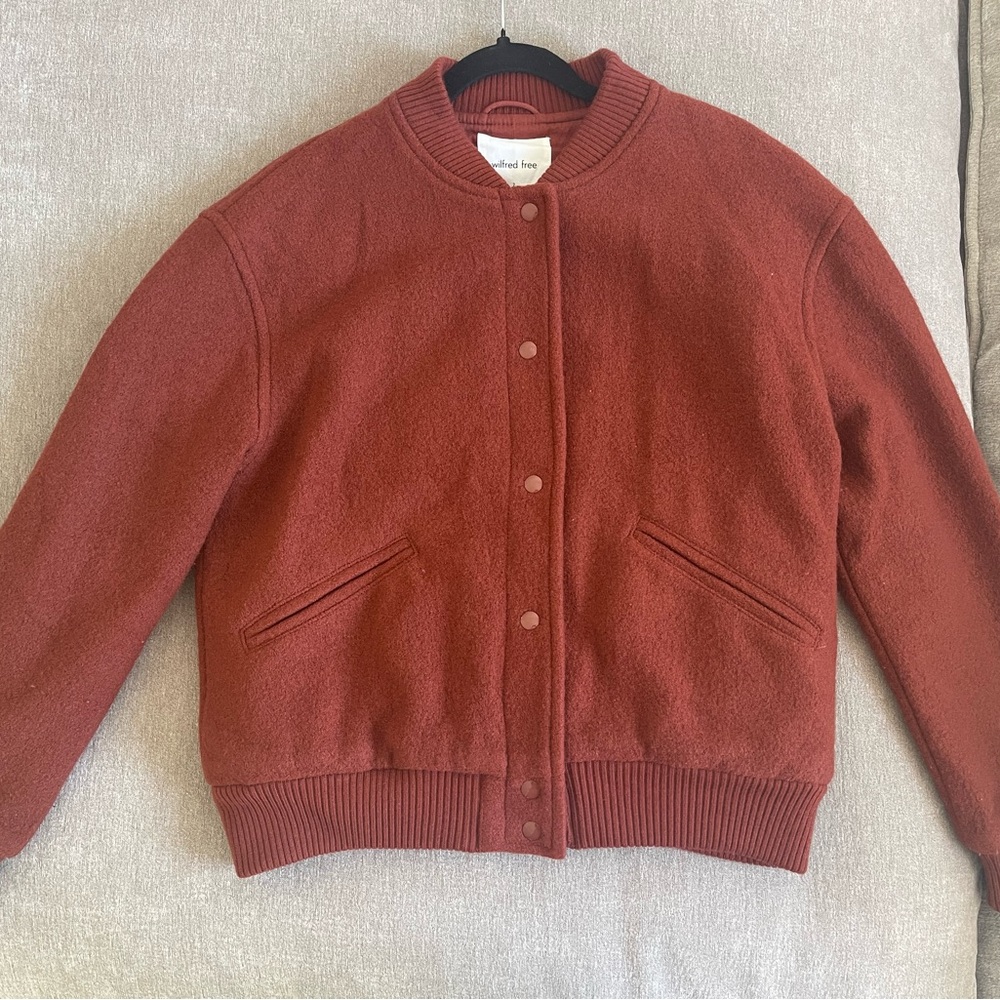 Aritzia Wilfred Free Terracotta Jacket - Pre Owned